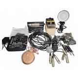 Pro Audio Equipment Group with Accessories