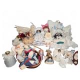 Handmade Doll and Angel Figurines