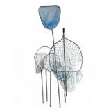 Metal Fishing Landing Nets Lot