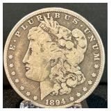 1894-O Morgan Silver Dollar