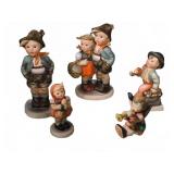 5 Goebel Hummel Porcelain Figurines