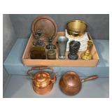 Metal Tableware and Decor Lot