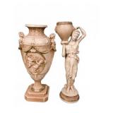 Marwal Ind Inc 22" Decorative Resin Statues Pair