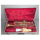 Selmer U.S.A Trumpet with Case and Mute