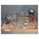 Glass Barware Lot