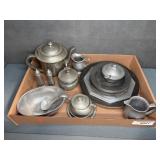 Pewter Tableware Collection, Various Makers