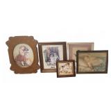 Framed Prints of Children in Assorted Frames