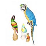 Parrot Figurine Collection
