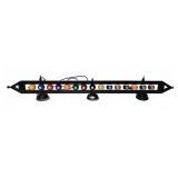 Pool Table Light with Billiard Balls