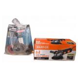 Warrior Angle Grinder with Sanding Accessories