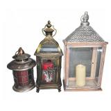 Three Decorative Lanterns