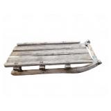 Wooden Sled 43" x 17.5" x 8.5"