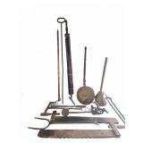 Primitive Tools Lot, Tallest is 48 Inches