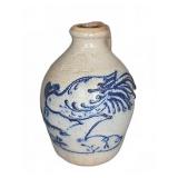 Rowe Pottery Works Stoneware Jug 6x8.5 in