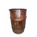 Wooden Barrel 11" Diameter 18" Tall