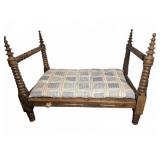 Antique Jenny Lind-Style Spool Bed