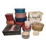 Decorative Storage Boxes Lot