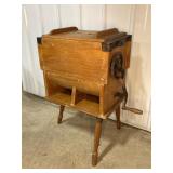 Hand-Crank Wooden Washing Machine 20x14x17