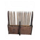 Wooden Flax Comb Hackle Tool 15.25" x 7" x 15"