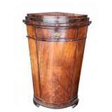 Wooden Corner Cabinet with Drawer