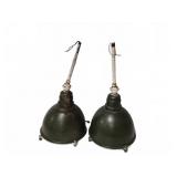 Green Industrial Pendant Lights