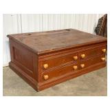 Slant Top Contractors Desk 30x20.5x12