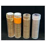 (4) 1965 Canada Cent Rolls