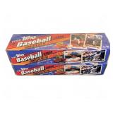 (2) 1993 Topps Baseball Sealed Sets Jeter RC