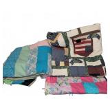 Three Patchwork Quilts and One Ministry Quilt