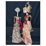 Indonesian Wayang Golek Puppets