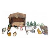 Holiday Decor and Ornaments Lot
