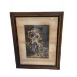 Etching with Discoloration, 21.5x27.5 Inches