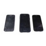 3 Samsung and Motorola Phones