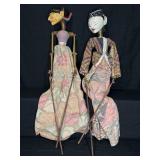 Indonesian Wayang Golek Puppets