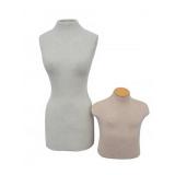 Dress Form Mannequins, 15" & 30"