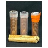 (4) 1966 Canada Cent Rolls