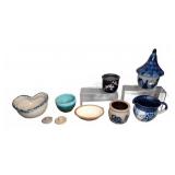 Ceramic Bowls and Containers, 9 Pieces