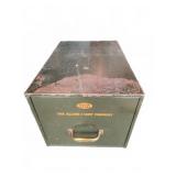 Alling & Cory Metal File Drawer 13.5x20x12