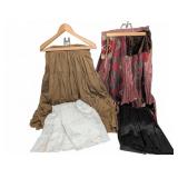 Medium and Large Skirts, Four Pieces
