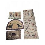 4 Polyester-Acrylic Rugs