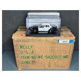 Case of 6 Welly Diecast Police Cars