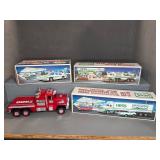 Hess Toy Truck and Patrol Car Lot