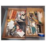 Box Lot of Machinist Tools and Accessories