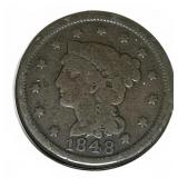 1848 US Large Cent
