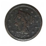 1847 US Large Cent Coin