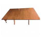 Watertown Slide Corporation Wood Dining Table