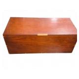 Wood Storage Chest 36x16.5x14
