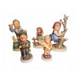 Goebel Hummel Porcelain Figurines, Set of 5