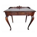 Wooden Writing Desk with Single Drawer