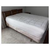 Queen Mattress Set with Headboard and Topper
